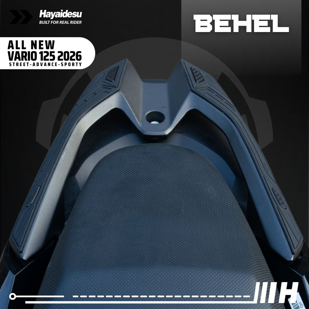 Hayaidesu All New Vario 125 (2026) Street/Advance/Sporty Body Protector Behel/Pillion Grip Cover