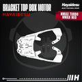 Hayaidesu Bracket Top Box Motor NMAX TURBO/NEO - Bracket Dudukan Box Belakang NMAX TURBO/NEO