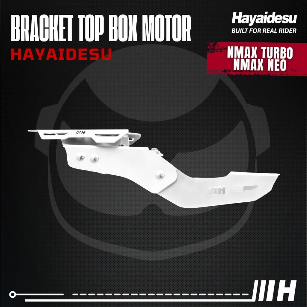 Hayaidesu Bracket Top Box Motor NMAX TURBO/NEO - Bracket Dudukan Box Belakang NMAX TURBO/NEO