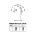 Hayaidesu Motorcycle Back Print T Shirt Short Sleeve
