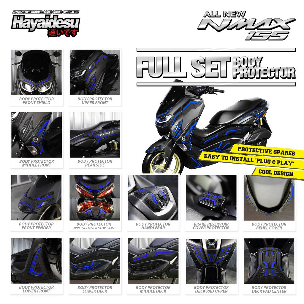 Hayaidesu All New Nmax 2020-2023 Full Set Body Protector Variasi