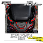 Hayaidesu Honda ADV 150  Behel Upper Stop Lamp Pillion Grip Body Protector Cover