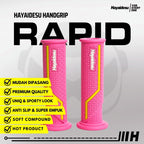 Hayaidesu Handgrip RAPID - Hand Grip Motor Sport Ninja,ZX, CBR, R1, R6, R25, R1, GSX (Ujung Terbuka)