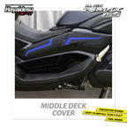 Hayaidesu All New NMAX 2020-2023 Middle Deck Cover Variasi Body Protector