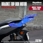 Hayaidesu Bracket Top Box Motor NMAX TURBO/NEO - Bracket Dudukan Box Belakang NMAX TURBO/NEO