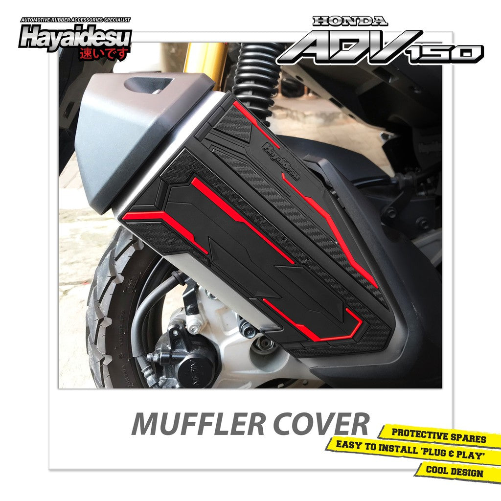 Hayaidesu ADV 150 Body Protector Muffler Knalpot Cover