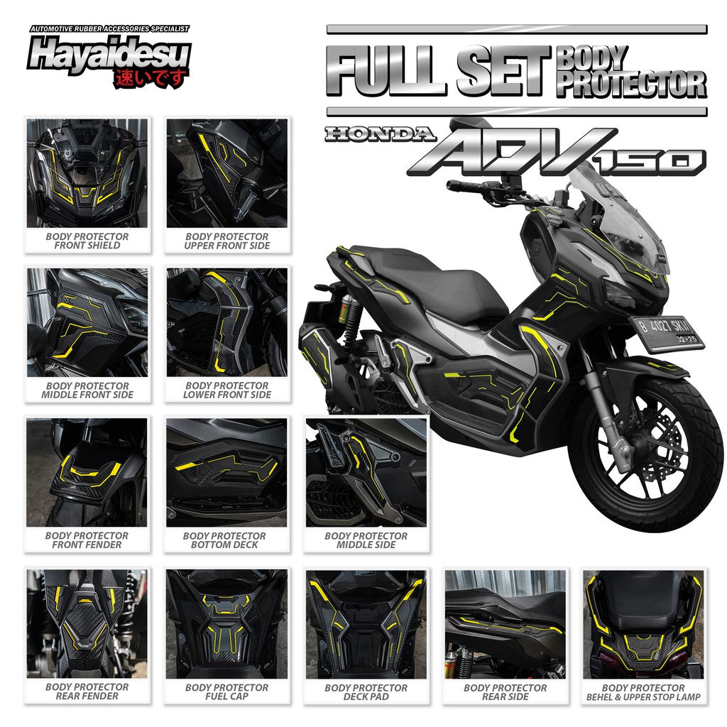 Hayaidesu Honda ADV 150 Full Set Body Protector Cover