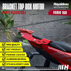 Hayaidesu Bracket Top Box Motor VARIO 160 - Bracket Dudukan Box Belakang VARIO 160