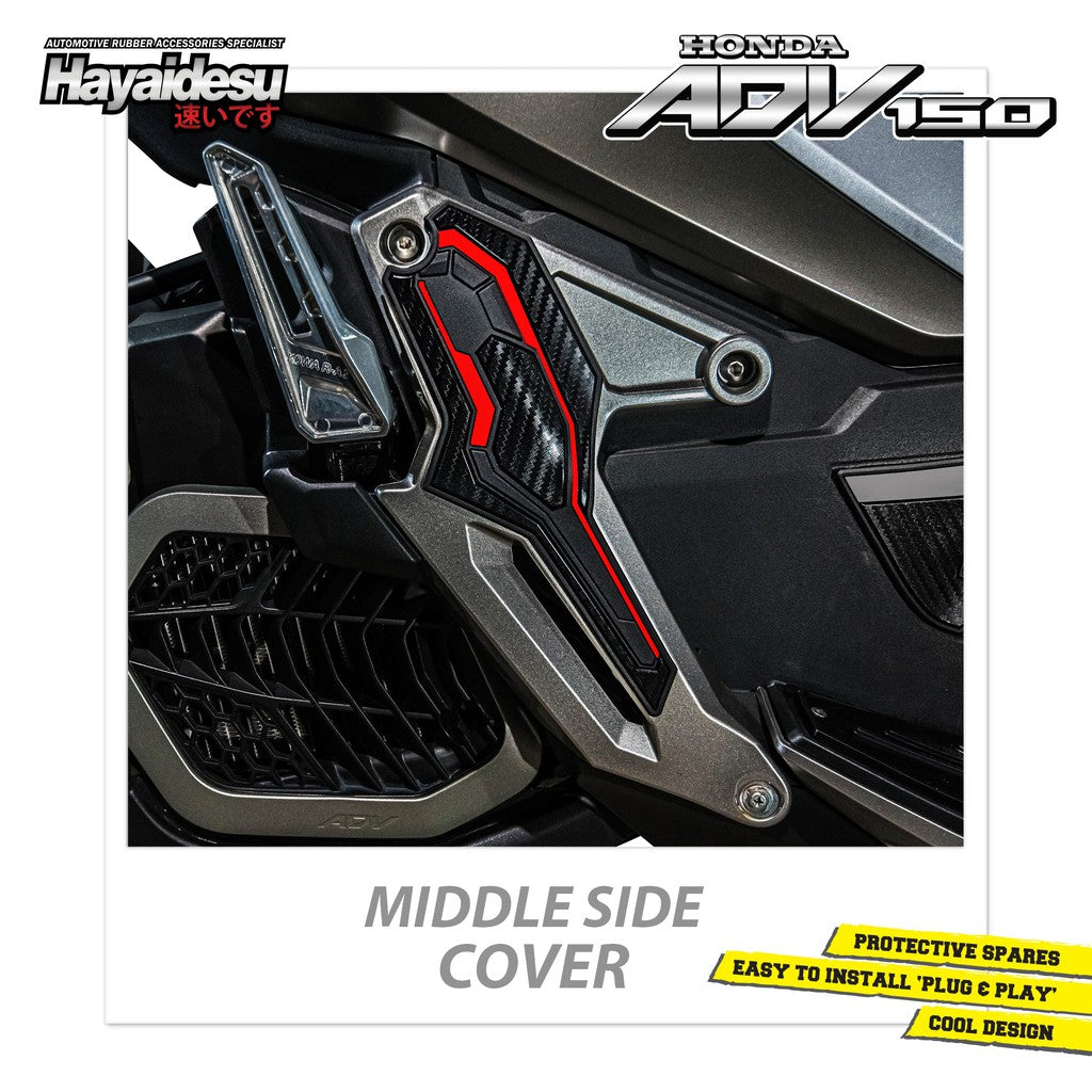 Hayaidesu Honda ADV 150 Middle Side Step Body Protector Cover