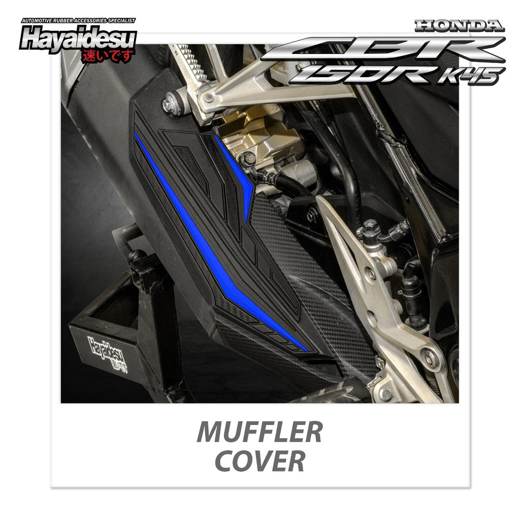 Hayaidesu New CBR 150R K45R 2021 Body Protector Muffler Knalpot Cover