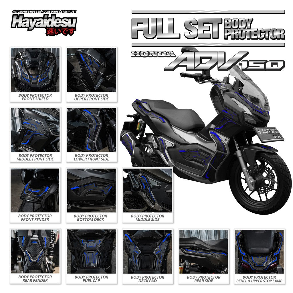 Hayaidesu Honda ADV 150 Full Set Body Protector Cover