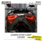 Hayaidesu Lower Stop Lamp Cover Protector Yamaha XMAX OLD Aksesoris Decal Variasi Carbon Xmax