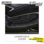 Hayaidesu All New NMAX 2020-2024 Lower Deck Cover Variasi Body Protector Aksesoris Motor