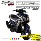 Hayaidesu Full Set Body Protector AEROX OLD Aksesoris Decal Variasi Carbon Pelindung Body NVX
