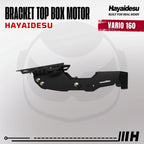 Hayaidesu Bracket Top Box Motor VARIO 160 - Bracket Dudukan Box Belakang VARIO 160
