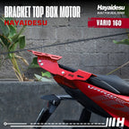 Hayaidesu Bracket Top Box Motor VARIO 160 - Bracket Dudukan Box Belakang VARIO 160