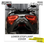 Hayaidesu Lower Stop Lamp Cover Protector Yamaha XMAX OLD Aksesoris Decal Variasi Carbon Xmax