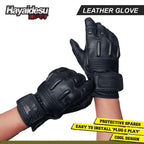 Hayaidesu Genuine Leather Gloves Sarung Tangan Kulit Asli Aksesoris Pengendara Motor