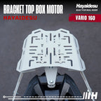 Hayaidesu Bracket Top Box Motor VARIO 160 - Bracket Dudukan Box Belakang VARIO 160