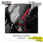 Hayaidesu All New NMAX 2020-2023 Middle Front Cover Variasi Body Protector Aksesoris Motor