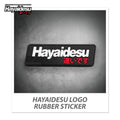 Hayaidesu Logo Rubber Sticker