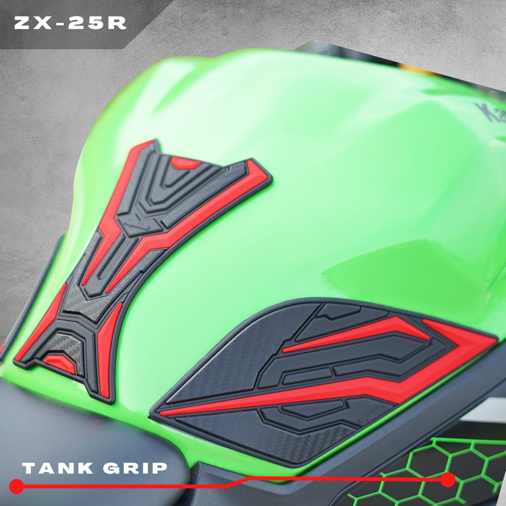 Hayaidesu Kawasaki ZX-25R Body Protector Tank Grip Cover