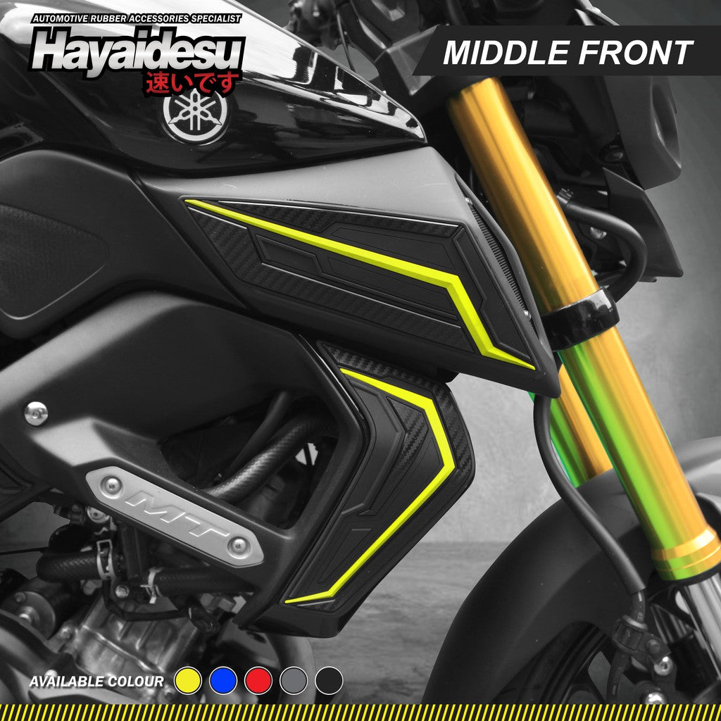 Hayaidesu MT 15 Body Protector Middle Front Cover