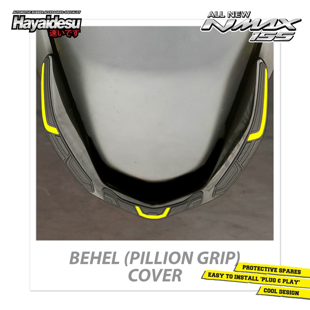 Hayaidesu New Nmax 2020-2024 Behel Pillion Grip Body Protector Variasi