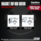 Hayaidesu Bracket Top Box Motor VARIO 125/150 (2015-2026) - Bracket Dudukan Box Belakang VARIO 125/150