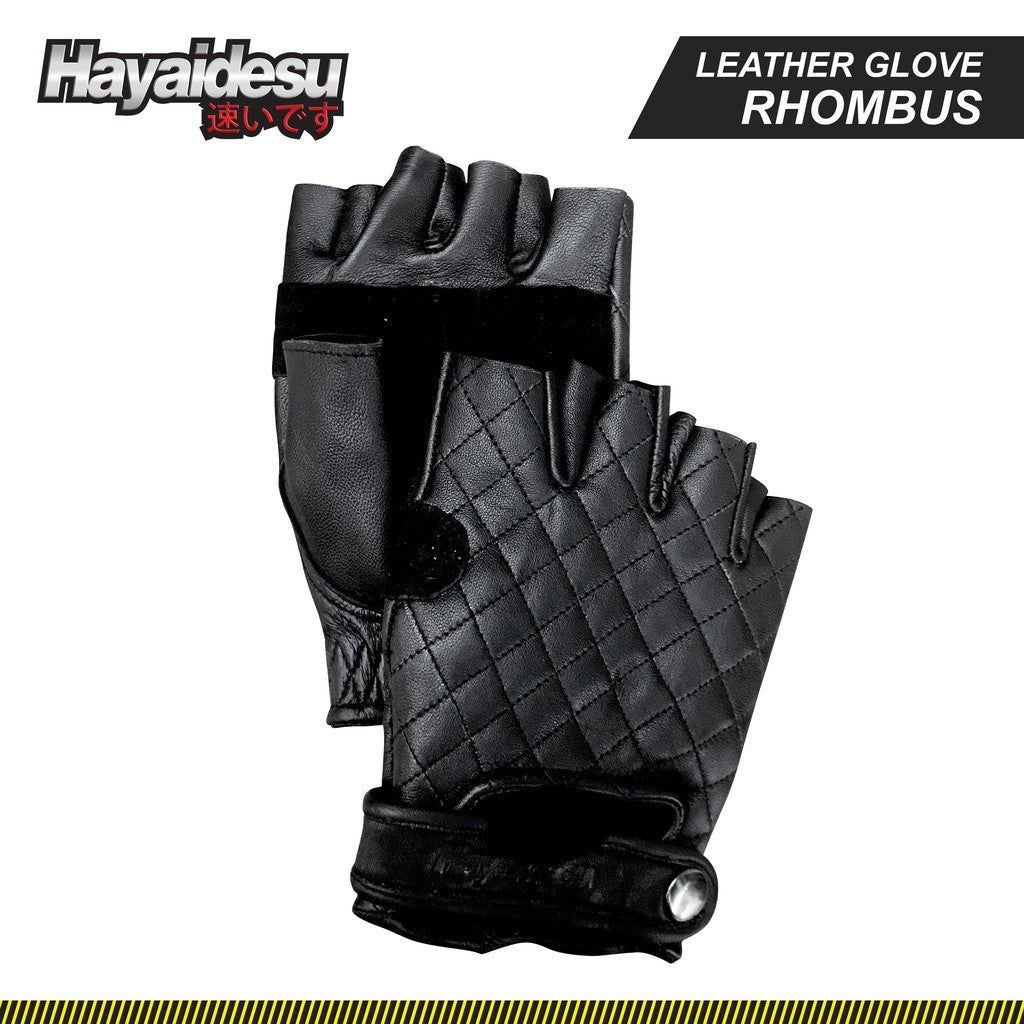 Hayaidesu Gloves Rhombus Half Finger