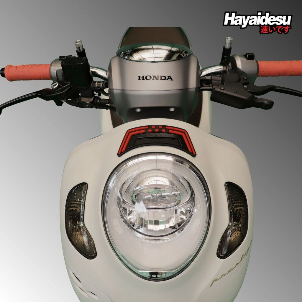Hayaidesu New Scoopy 2021 - 2024 Body Protector Upper Front Lamp Cover