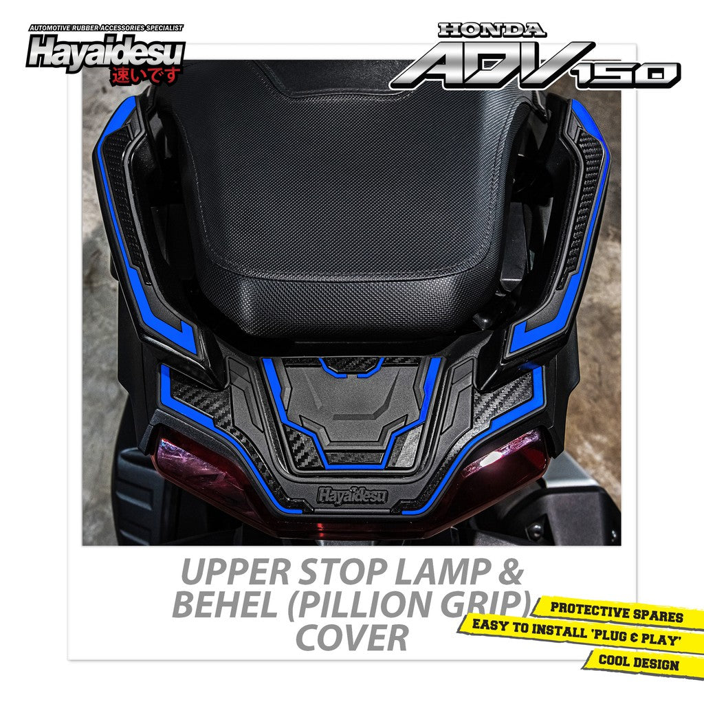 Hayaidesu Honda ADV 150  Behel Upper Stop Lamp Pillion Grip Body Protector Cover