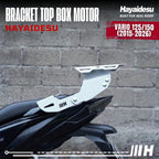 Hayaidesu Bracket Top Box Motor VARIO 125/150 (2015-2026) - Bracket Dudukan Box Belakang VARIO 125/150