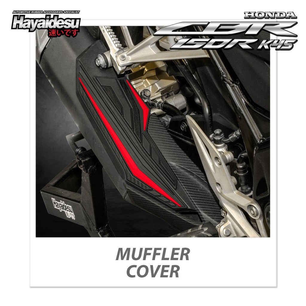 Hayaidesu New CBR 150R K45R 2021 Body Protector Muffler Knalpot Cover