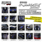 Hayaidesu Body Protector Yamaha NMAX OLD 2015-2019 Full set Aksesoris Decal Variasi Carbon Pelindung Body