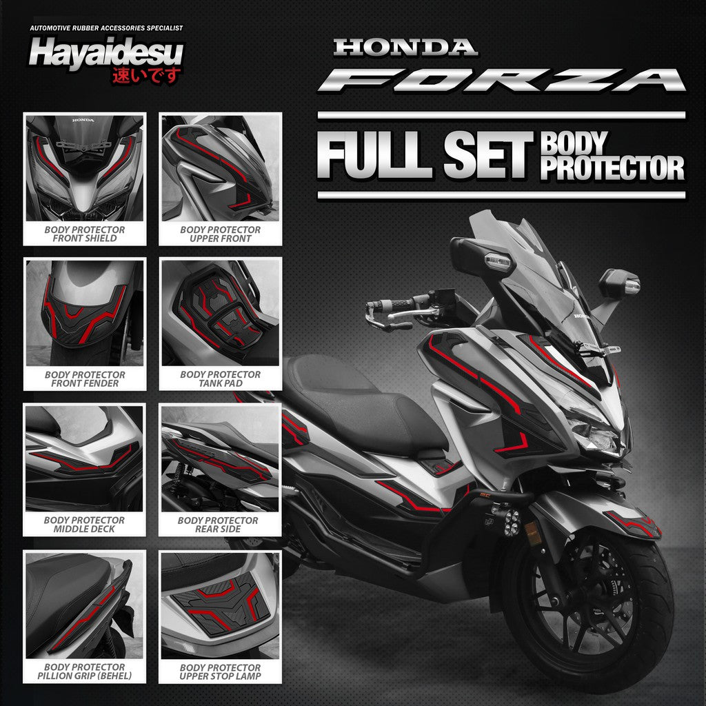 Hayaidesu Body Protector FORZA Full Set Cover