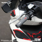Hayaidesu Handgrip UNDERBONE - Hand Grip Motor Sport & Matic ADV, PCX, NMAX, Aerox, Ninja, Zx, CBR, R25, GSX, MX King (Ujung Terbuka)