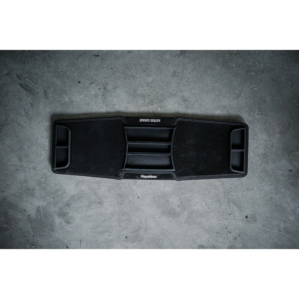 GARAGE PAD - KATROS GARAGE X HAYAIDESU Alas Standar Tengah Motor Multifungsi