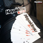Sticker Vinyl Hayaidesu Logo