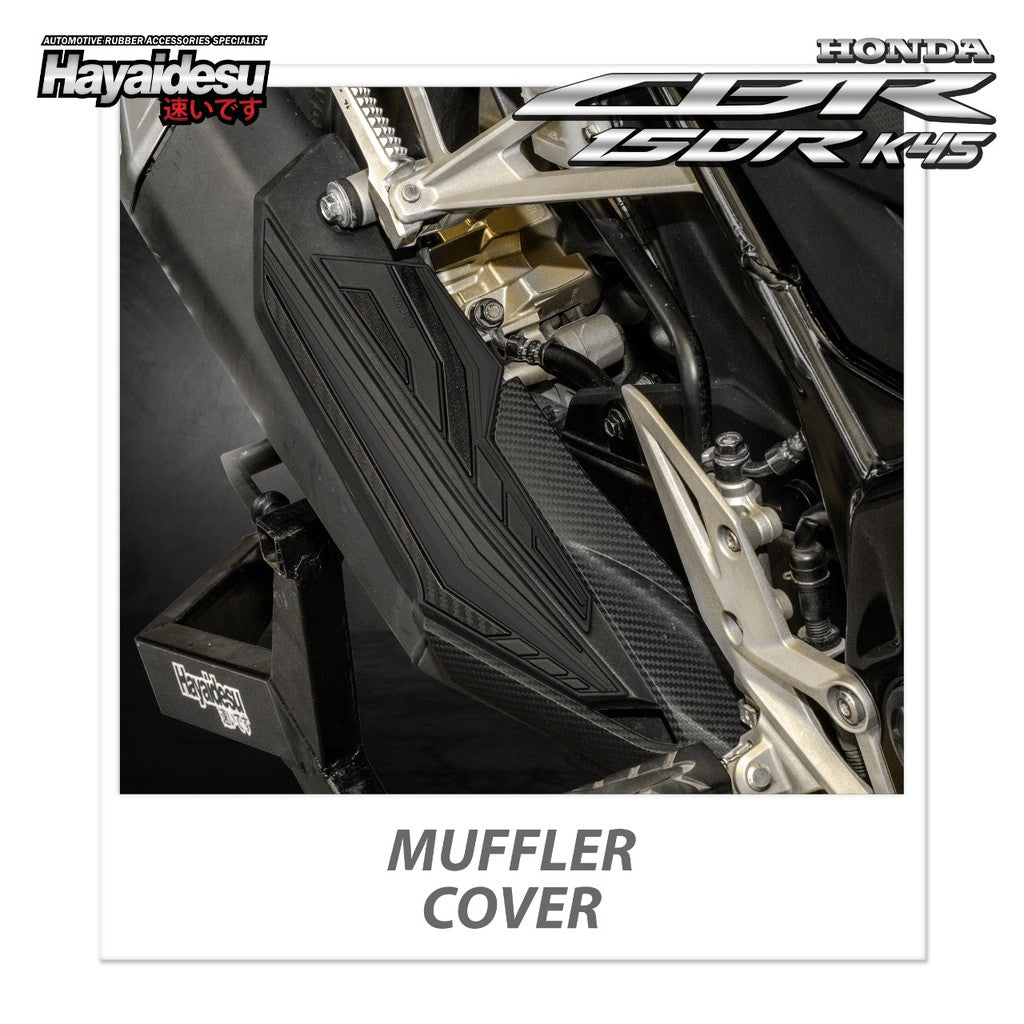 Hayaidesu New CBR 150R K45R 2021 Body Protector Muffler Knalpot Cover