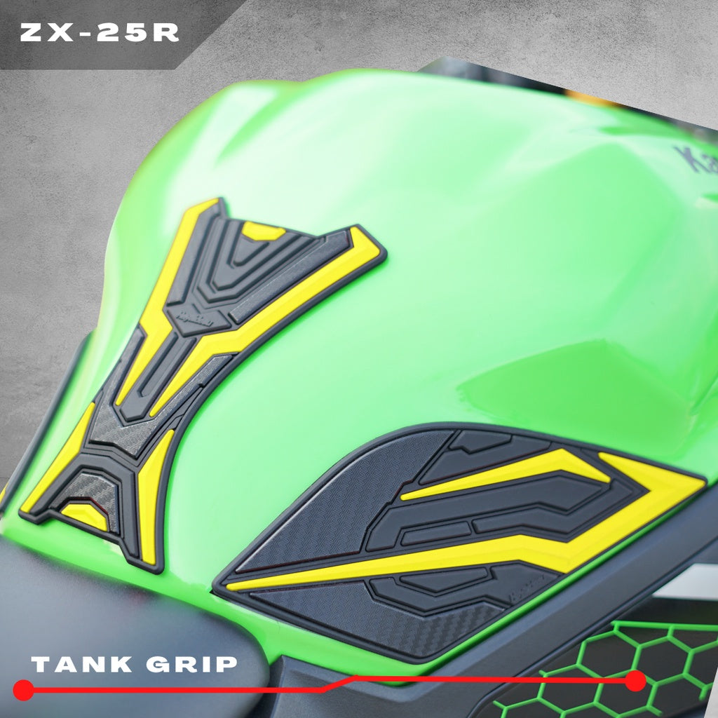 Hayaidesu Kawasaki ZX-25R Body Protector Tank Grip Cover