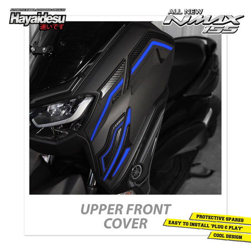 Hayaidesu All New NMAX 2020-2023 Upper Front Cover Variasi Body Protector Aksesoris Motor
