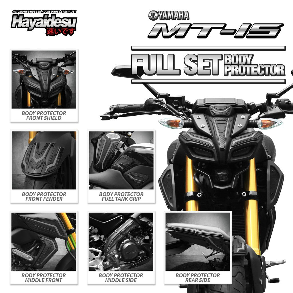 Hayaidesu Body Protector MT 15 Full Set Cover