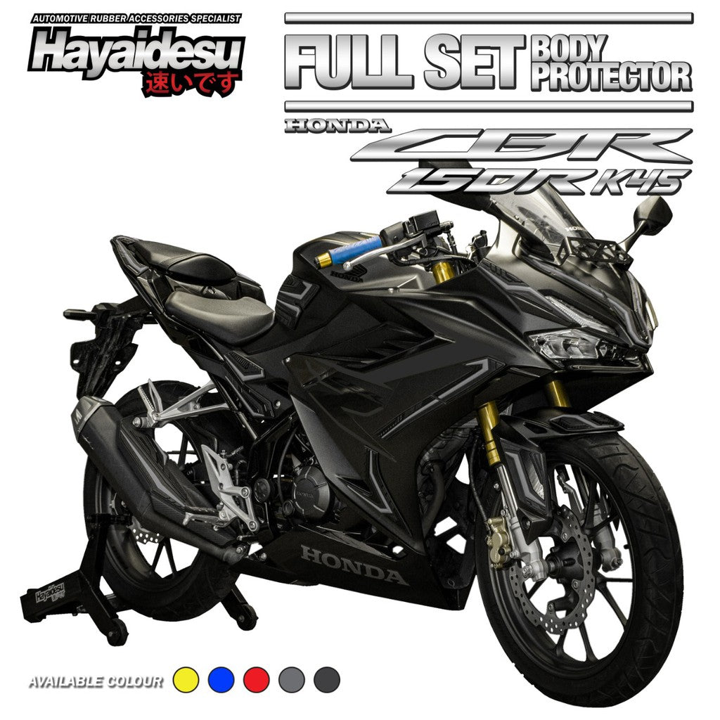 Hayaidesu New CBR 150R K45R 2021 Body Protector Full Set Cover