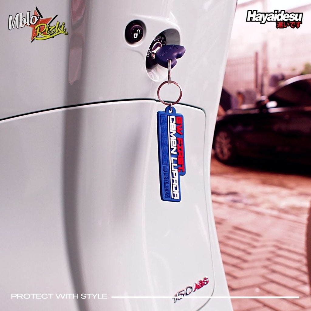 Hayaidesu x Mblo Rizky Keychain Gantungan Kunci