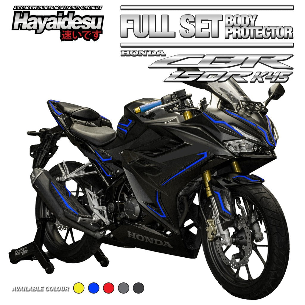 Hayaidesu New CBR 150R K45R 2021 Body Protector Full Set Cover