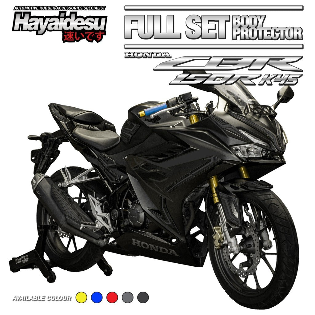 Hayaidesu New CBR 150R K45R 2021 Body Protector Full Set Cover