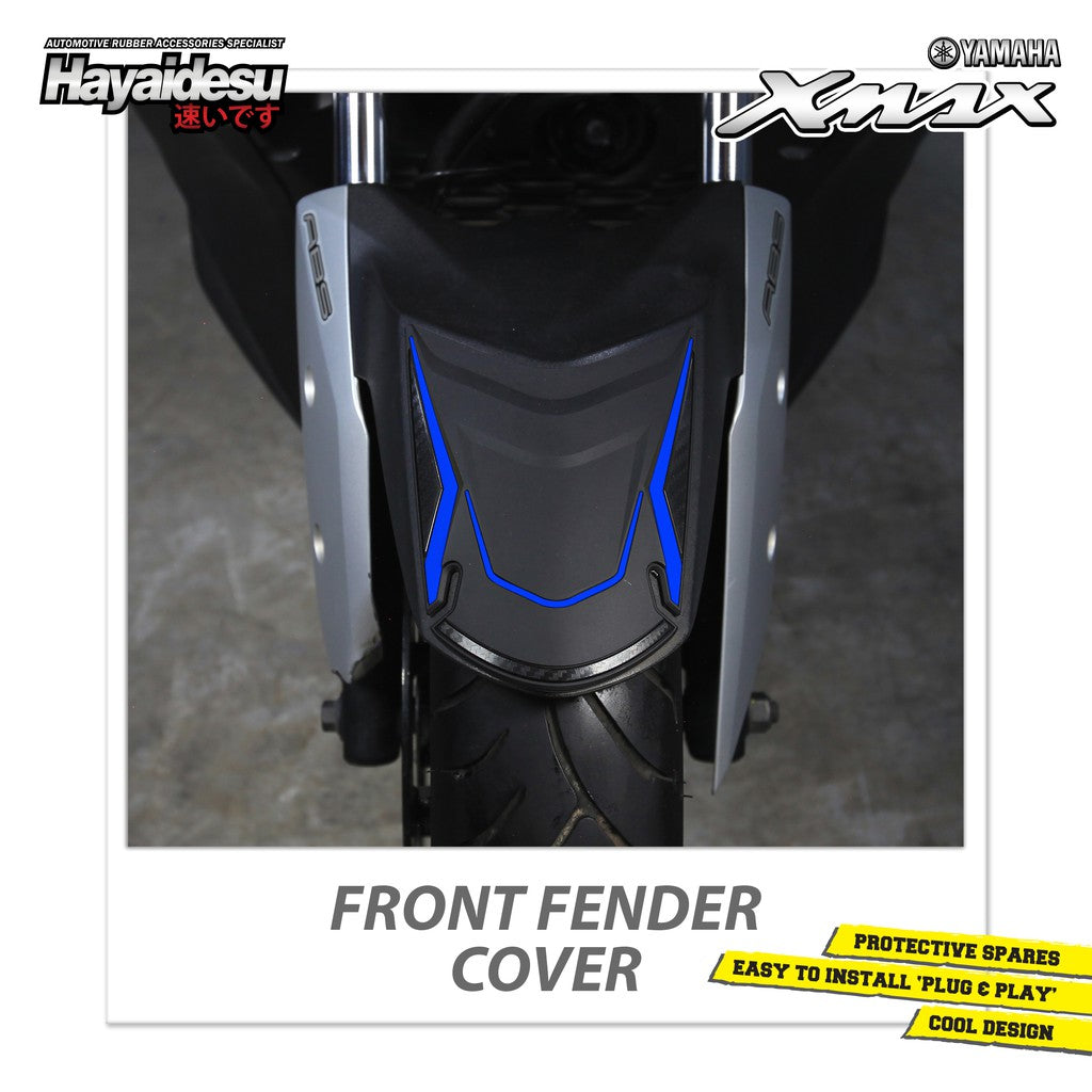 Hayaidesu Front Fender Protector Cover Yamaha XMAX OLD Aksesoris Decal Variasi Pelindung Spakbor XMax