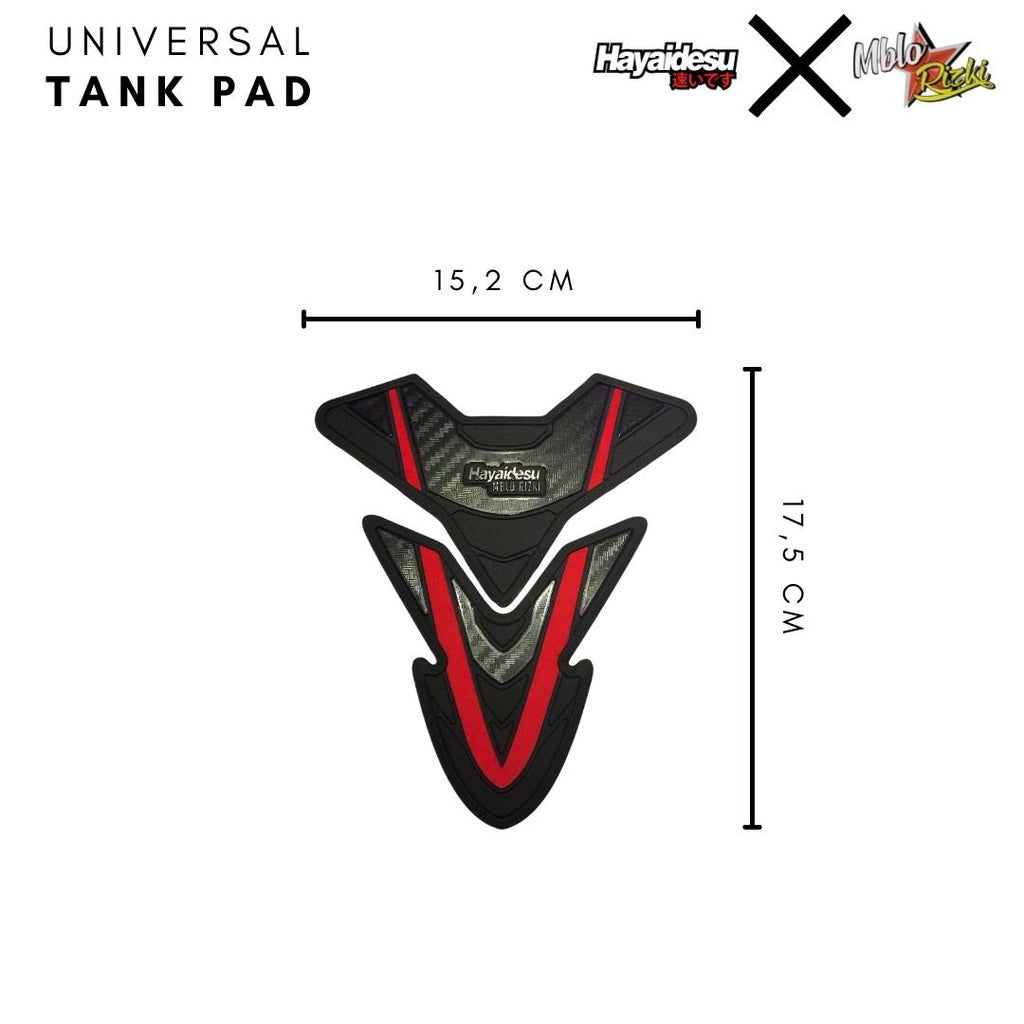 Hayaidesu x Mblo Rizky Tank Pad Universal Motor