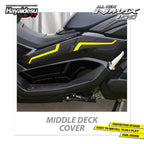 Hayaidesu All New NMAX 2020-2023 Middle Deck Cover Variasi Body Protector